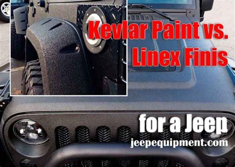 linex vs paint for jeep